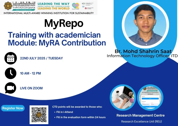 Image of RMC TRAINING: MyRepo Module MyRA Contribution
